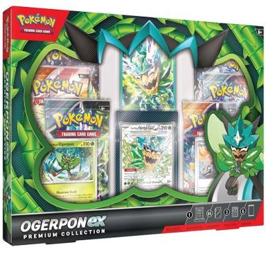 Pokémon, Pokemon, Pokemoni Srbija, Beograd, Prodaja, Pikachu, Charizard, Pokemon TCG booster, Pokemon TCG Ogerpon EX Premium Collection