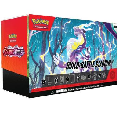 Pokémon, Pokemon, Pokemoni Srbija, Beograd, Prodaja, Pikachu, Charizard, Pokemon TCG booster, Pokemon TCG Scarlet and Violet Build and Battle Stadium Box