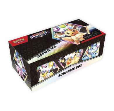 Pokemon TCG Prismatic Evolutions Surprise Box Pokémon, Pokemon, Pokemoni Srbija, Beograd, Prodaja, Pikachu, Charizard, Pokemon TCG booster, Pokemon TCG Prismatic Evolutions Surprise Box