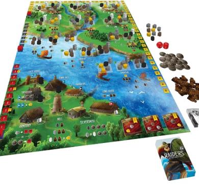 Raiders of the North Sea (na srpskom jeziku) - Tabla Drustvena igra, drustvene igre, Beograd, Prodaja, Srbija, zabava, porodicne igre, igre za porodicu, fantasy, sci-fi, Raiders of the North Sea (na srpskom jeziku)