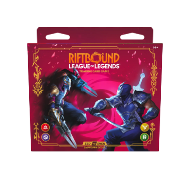 Riftbound, LoL TCG, League of Legends Serbia, League of  Legends Beograd, Riftbound Prodaja, Riftbound League of Legends TCG - Vendetta Zed VS Shen Showdown Deck