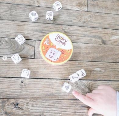 Rory's Story Cubes (na srpskom jeziku) - Mašta na delu Drustvena igra, drustvene igre, Beograd, Prodaja, Srbija, zabava, porodicne igre, igre za porodicu, fantasy, sci-fi, Rory's Story Cubes (na srpskom jeziku)