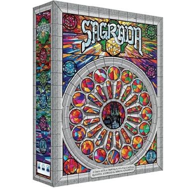 Sagrada (na srpskom jeziku) - Kutija Drustvena igra, drustvene igre, Beograd, Prodaja, Srbija, zabava, porodicne igre, igre za porodicu, fantasy, sci-fi, Sagrada (na srpskom jeziku)