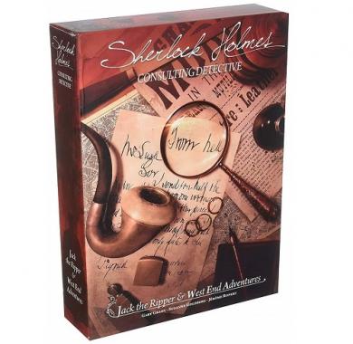 Sherlock Holmes Consulting Detective: Jack the Ripper & West End Adventures - Kutija Drustvena igra, drustvene igre, Beograd, Prodaja, Srbija, zabava, fantasy, sci-fi, Sherlock Holmes Consulting Detective: Jack the Ripper & West End Adventures