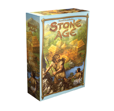 Drustvena igra, drustvene igre, Beograd, Prodaja, Srbija, zabava, porodicne igre, igre za porodicu, fantasy, sci-fi, Stone Age New Edition (na grčkom) 