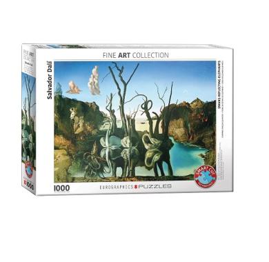Puzzle, Puzzle 1000, sklapanje puzli, puzzle prodaja, Beograd, Swans Reflecting Elephants Puzzle