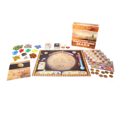 Terraforming Mars (na srpskom jeziku) - Sadržaj Drustvena igra, drustvene igre, Beograd, Prodaja, Srbija, zabava, fantasy, sci-fi, Terraforming Mars