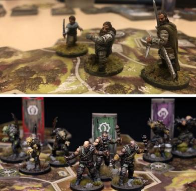 The Lord of the Rings: Journeys in the Middle-Earth - Figure Drustvena igra, drustvene igre, Beograd, Prodaja, Srbija, zabava, fantasy, sci-f The Lord of the Rings: Journeys in the Middle-Earth