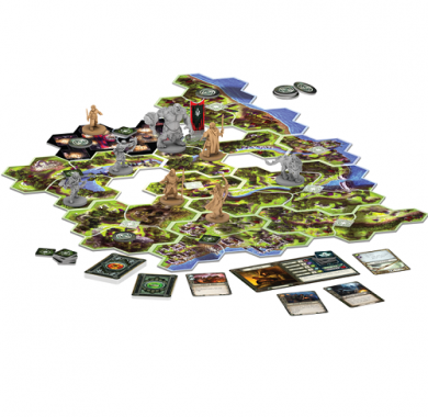 The Lord of the Rings: Journeys in the Middle-Earth - Sdaržaj Drustvena igra, drustvene igre, Beograd, Prodaja, Srbija, zabava, fantasy, sci-f The Lord of the Rings: Journeys in the Middle-Earth