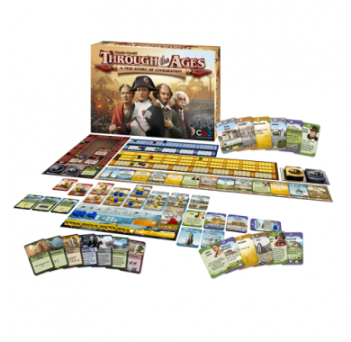 Drustvena igra, drustvene igre, Beograd, Prodaja, Srbija, zabava, strategija, fantasy, sci-fi, Through the Ages: A New Story of Civilization