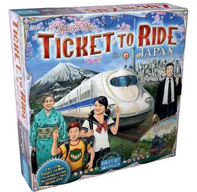 Ticket to Ride Japan & Italy - Kutija Drustvena igra, drustvene igre, Beograd, Prodaja, Srbija, zabava, porodicne igre, igre za porodicu, fantasy, sci-fi, Ticket to Ride Japan & Italy