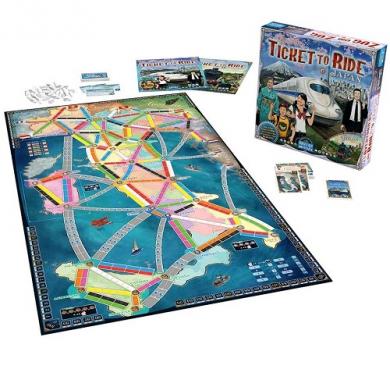Ticket to Ride Japan & Italy - Sadržaj Drustvena igra, drustvene igre, Beograd, Prodaja, Srbija, zabava, porodicne igre, igre za porodicu, fantasy, sci-fi, Ticket to Ride Japan & Italy