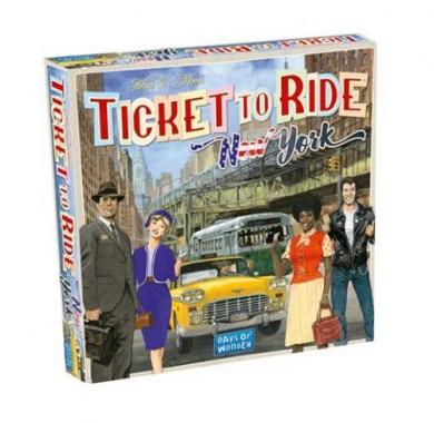 Drustvena igra, drustvene igre, Beograd, Prodaja, Srbija, zabava, porodicne igre, igre za porodicu, fantasy, sci-fi, Ticket to Ride New York