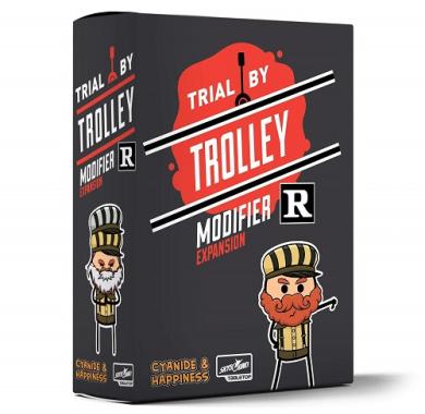 Trial By Trolley R-Rated Modifier Expansion Drustvena igra, drustvene igre, Beograd, Prodaja, Srbija, zabava, porodicne igre, igre za porodicu, fantasy, sci-fi, Trial By Trolley R-Rated Modifier Expansion