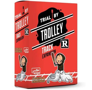 Trial By Trolley R-Rated Track Expansion Drustvena igra, drustvene igre, Beograd, Prodaja, Srbija, zabava, porodicne igre, igre za porodicu, fantasy, sci-fi, Trial By Trolley R-Rated Track Expansion