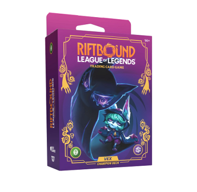 Riftbound, LoL TCG, League of Legends Serbia, League of  Legends Beograd, Riftbound Prodaja, League of Legends TCG Riftbound Unleashed Champion Deck Vex