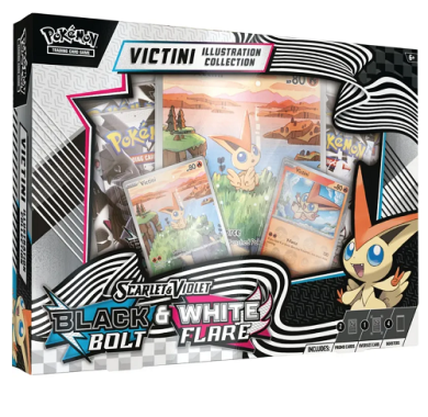 Pokémon, Pokemon, Pokemoni Srbija, Beograd, Prodaja, Pikachu, Charizard, Pokemon TCG booster, Pokemon TCG Black Bolt & White Flare Victini Illustration Collection