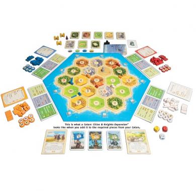 Catan: Cities & Knights Expanzija (na slovenskom) Drustvena igra, drustvene igre, Beograd, Prodaja, Srbija, zabava, porodicne igre, igre za porodicu, fantasy, sci-fi,