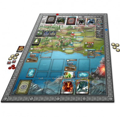 Champions of Midgard - Primer partije Drustvena igra, drustvene igre, Beograd, Prodaja, Srbija, zabava, strategija, fantasy, sci-fi, Champions of Midgard