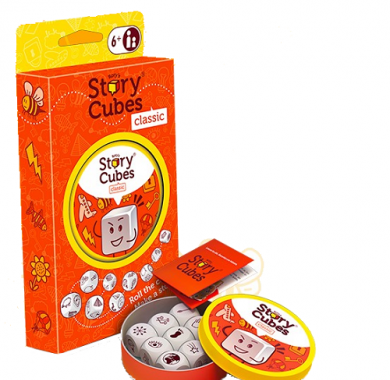 Rory's Story Cubes (na srpskom jeziku) - Pakovanje Drustvena igra, drustvene igre, Beograd, Prodaja, Srbija, zabava, porodicne igre, igre za porodicu, fantasy, sci-fi,Rory's Story Cubes (na srpskom jeziku)