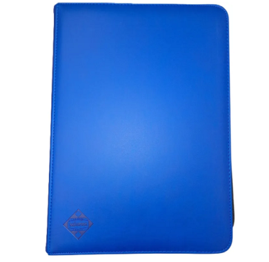Kaissa 9-Pkt Premium Zippered Binder Dark Blue